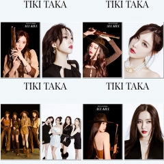 T-ara组合 回归TIKI TAKA新专辑周边海报 Tiara写真画报照片