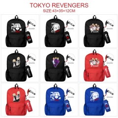 东京复仇者13款 动漫双肩背包书包+小笔袋套装