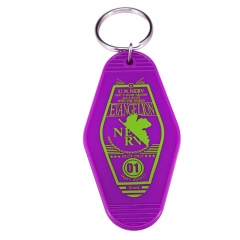 新世纪福音战士EVA-01紫色钥匙扣