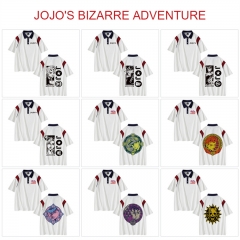 JOJO的奇妙冒险-9款 动漫撞色拼色印花T恤