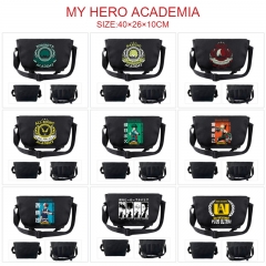 10款我的英雄学院动漫黑色双扣防水单肩斜挎包-294款