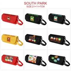 9款南方公园手提笔袋 多功能双层大容量防水帆布笔袋