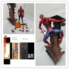 可动蜘蛛侠1号，彩盒尺寸21x7x21厘米，高度14厘米，箱数108个，重量258G 7