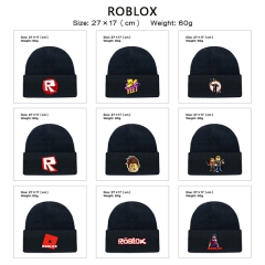 Roblox 9款 新货精品动漫印花毛绒针织帽保暖帽