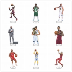 NBA明星球星大立牌 詹姆斯 库里 欧文 科比 人形摆件校园样品展示