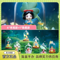 正版迪士尼公主D-baby系列琉璃花影系列盲盒手办潮流玩具摆件批发