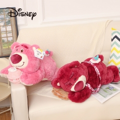 迪士尼正版草莓熊公仔毛绒玩具玩偶睡觉抱枕可爱娃娃生日礼物礼品