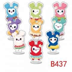 B437 twice  小立牌 9个一套