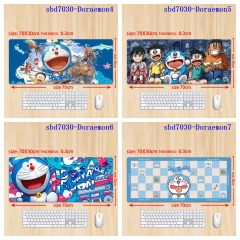 哆啦a梦Doraemon（Doraemon 鼠标垫  70x30x0.3cm 锁边