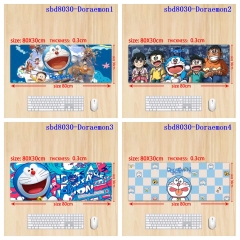 哆啦a梦Doraemon（Doraemon）鼠标垫 80x30x0.3cm 锁边