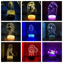 东京复仇者Tokyo Revengers 3D LED小夜灯儿童卧室装饰灯