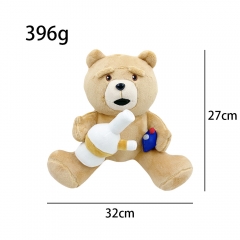 跨境新品Ted Interactive Plush 泰迪熊毛绒玩具玩偶公仔