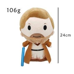 跨境新品obi wan kenobi plush 欧比旺·克诺比毛绒玩偶公仔