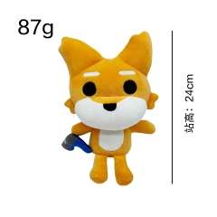 跨境新品super animal royale plush动物大逃杀毛绒玩具公仔 玩偶