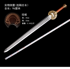 魔戒指环王罗翰国王之剑 96厘米 西洋剑 影视刀剑 未开刃