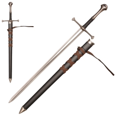 魔戒指环王阿拉贡剑中款纳西尔圣剑cos道具 59cm 未开刃