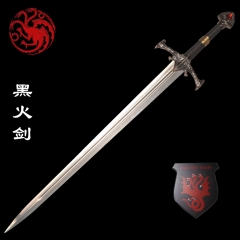 权力的游戏黑火剑龙之家族征服者伊耿国王佩剑武器未开刃
