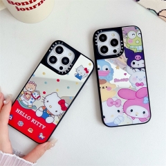 HelloKitty镜面苹果15手机壳凯蒂猫适用于iPhone14Promax三丽鸥13