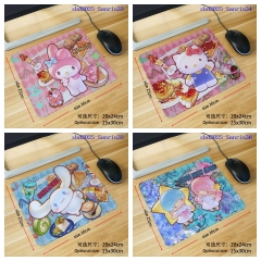 三丽鸥Sanrio 鼠标垫30X25x0.3  锁边