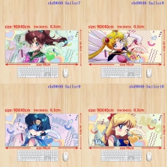 美少女战士Sailor moon(Sailor)鼠标垫 90x40x0.3 锁边
