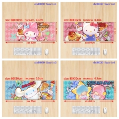 三丽鸥Sanrio 鼠标垫 80x30x0.3 锁边