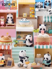 Panda Roll胖哒商店街盲盒潮玩熊猫手办摆件礼物潮流玩具