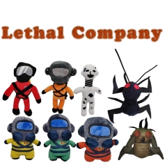 OPP包装）跨境新品Lethal Company plush致命公司员工怪物周边毛绒玩具