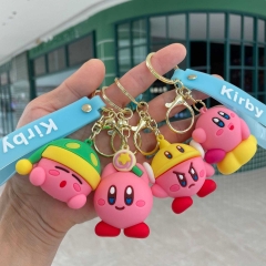 kirby星之卡比钥匙扣卡通汽车钥匙链书包包挂件配饰小礼品批发