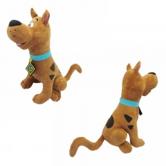 跨境新品史酷比 毛绒玩具 棕色大丹狗 电影 Scooby-Doo 狗狗公仔