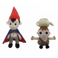 跨境热品 Over The Garden Wall Plush毛绒玩具沃特和格莱 格公仔