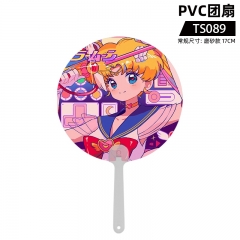 TS089 美少女战士 PVC团扇