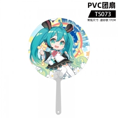 TS073 初音未来 PVC团扇