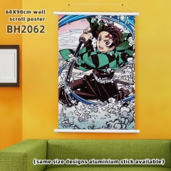 （拿完删掉）库存4个 陈 美Daryl 第3箱 (60X90) 鬼灭 动漫白色塑料杆挂画