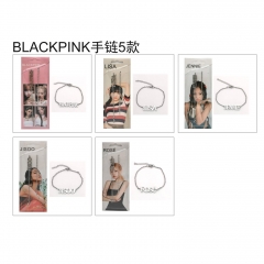 BP/LISA/JENNIE/ROSE/JISOO钛钢手链