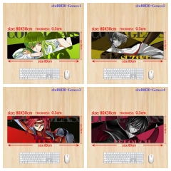 反叛的鲁路修Code Geass(Geass)鼠标垫 80x30x0.3 锁边