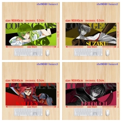 反叛的鲁路修Code Geass(Geass)鼠标垫90x40x0.3 锁边