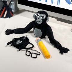 跨境新款 Gorilla Tag Official Monke Plush 多色大猩猩毛绒玩具