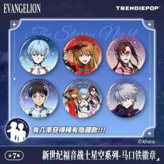 正版TRENDIEPOP EVA新世纪福音战士星空系列吧唧徽章盲盒