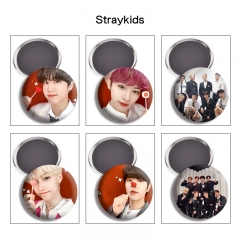 straykids 动漫马口铁冰箱贴磁吸贴吧唧胸章直径58mm