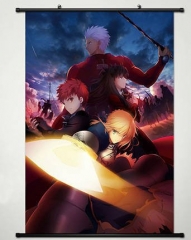 Fate Stay Night / Fate Zer 命运挂画 动漫布画定制 卷轴装饰画